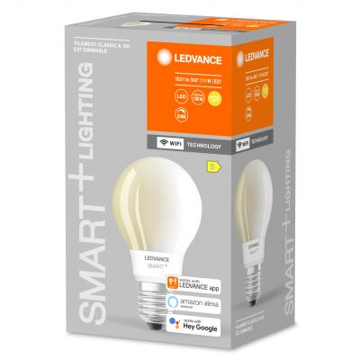 Żarówka LED E27 A67 11W = 100W 2700K Ciepła 1521lm 300° Filament SMART+ WIFI Ściemnialna 4058075609730 LEDVANCE (4058075609730)
