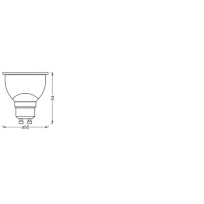 Żarówka LED GU10 PAR16 4,9W = 40W 268lm CCT 38° CRI95 SMART+ WIFI Ściemnialna SUNATHOME CLASSIC 4058075575776 LEDVANCE (4058075575776)