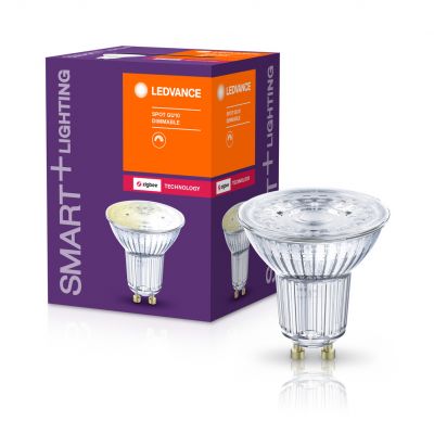 SMART+ ZB Spot PAR16 Glas DIM 50 yes 4,7W GU10 LEDVANCE (4058075729148)