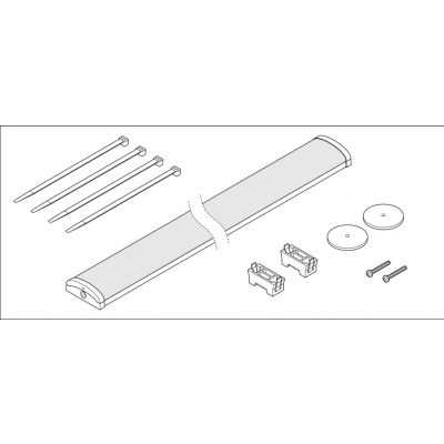 LINEAR SURFACE 1200 P 32W 840 WT IP44 LEDVANCE (4058075733114)