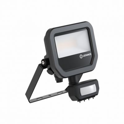 Naświetlacz LED z czujnikiem ruchu FLOODLIGHT sensor PFM G4 6W8W IP65 4000K 145lm/W czarny LEDVANCE (4099854306808)