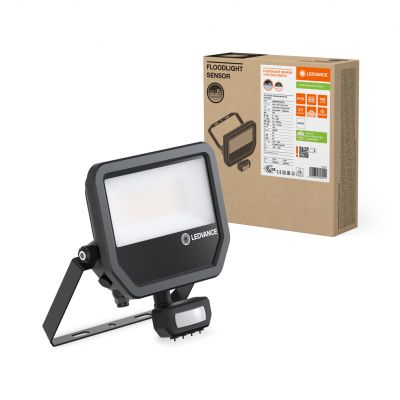 Naświetlacz LED z czujnikiem ruchu FLOODLIGHT 27W41W IP65 4000K 145lm czarny LEDVANCE (4099854306921)