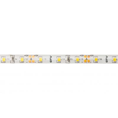 GTV TAŚMA FLASH 2835, 300 LED ZIMNY BIAŁY, 30W WODOODPORNA 8mm, ROLKA 5m LD-2835-300-65-ZB (LD-2835-300-65-ZB)