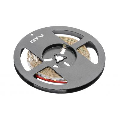 GTV TAŚMA FLASH 2835, 300 LED NEUTRALNY BIAŁY 4000K, 30W, BEZ ŻELU 8mm, ROLKA 5m, 12V LD-2835-300-20-CB (LD-2835-300-20-CB)