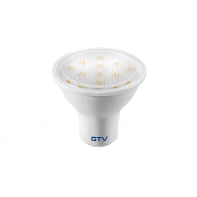 Żarówka LED GU10 4W 300lm 3000K 230V 120st. LD-NGU10P-4W GTV (LD-NGU10P-4W)