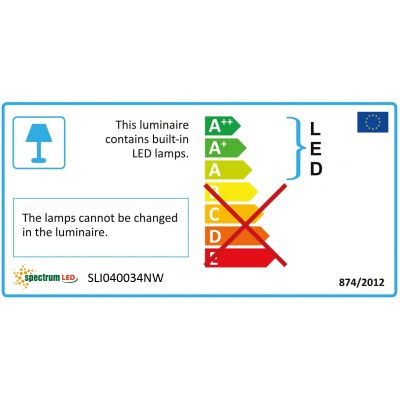 CABINET MODUŁ LINIOWY LED SMD 5,3W 12V 500mm NW point touch  SLI040034NW Spectrum Led (SLI040034NW)