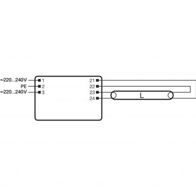 Statecznik elektroniczny 1x80W 220-240V QTP5 4008321329059 LEDVANCE (4008321329059)