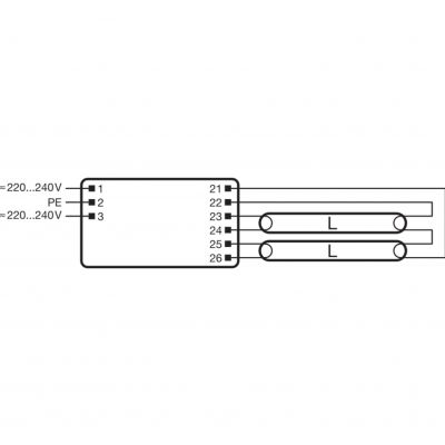 Statecznik elektroniczny QTP5 2X49 4008321329431 LEDVANCE (4008321329431)