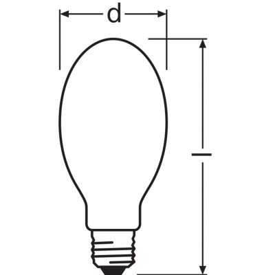 Ledvance Lampa sodowa - NAV-E 70W SUPER 4Y E27 24X1 (4008321356048)
