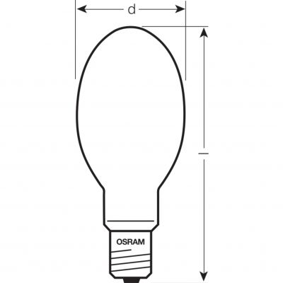 Lampa sodowa NAV-E 250 SUPER 4Y E40 4050300024387 LEDVANCE (4050300024387)