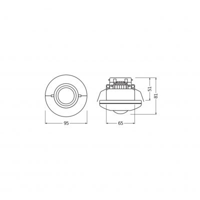 LUXeye SENSE DALI BT LEDVANCE (4052899957411)