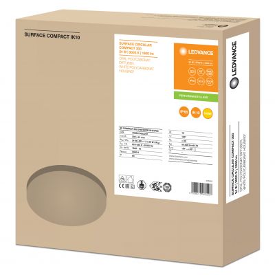 Oprawa sufitowa ścienna LED COMPACT IK10 24W 3000K Ciepła 4058075062207 LEDVANCE (4058075062207)
