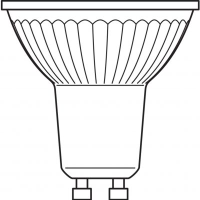 Żarówka LED VALUE PAR16 80 60 6,9W/840 GU10 575lm 4058075096783 LEDVANCE (4058075096783)