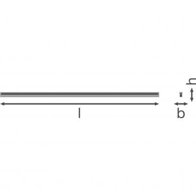 LN COMP BATTEN 1200 20W 4000K LEDV LEDVANCE (4058075099753)