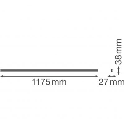LN COMP BATTEN 1200 20W 4000K LEDV LEDVANCE (4058075099753)