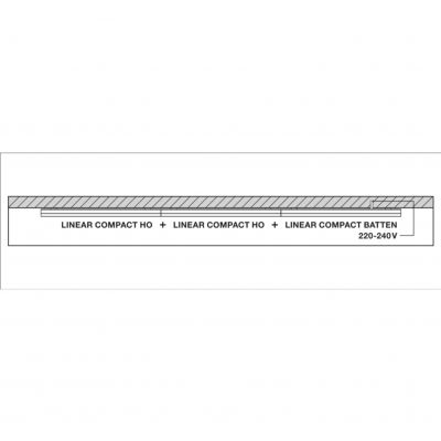 Oprawa LED LINEAR COMPACT SWITCH 300 4 W 4000 K 4058075106093 LEDVANCE (4058075106093)