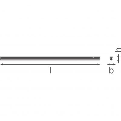 Oprawa LED LINEAR COMPACT SWITCH 900 12 W 4000 K 4058075106215 LEDVANCE (4058075106215)