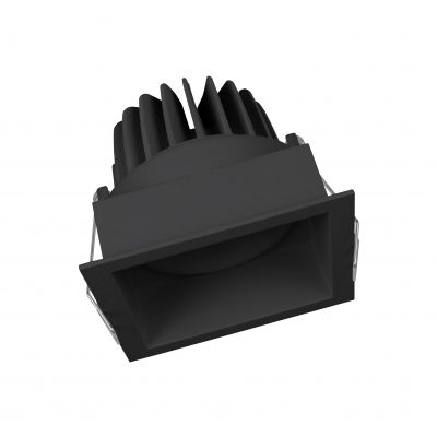 SP SQUARE DK ADJ 8W 3000K FL BK LEDV LEDVANCE (4058075114067)