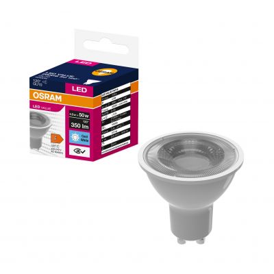 Żarówka LED GU10 5W 350lm 120st. 4000K neutralna biel VALUE OSRAM LEDVANCE (4058075198708)