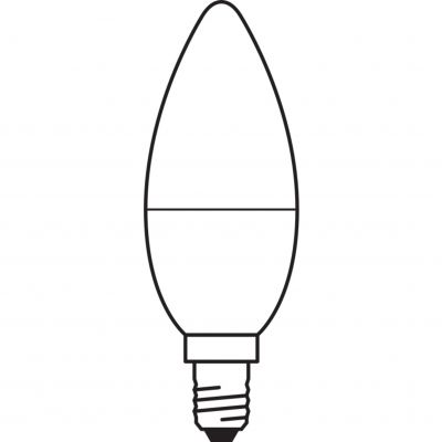 Żarówka OSRAM LED STAR RGB + PILOT 5,5W 40W E14 LEDVANCE (4058075430853)