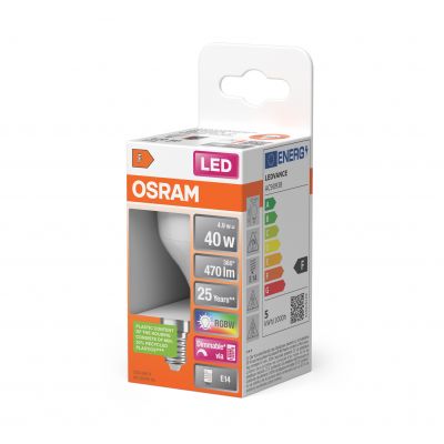 OSRAM Żarówka LED KULKA E14 5,5W 40W RGBW + PILOT LEDVANCE (4058075430877)