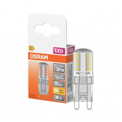 LED PIN30 CL 2,6W 827 230V G9 LEDVANCE (4058075432338)
