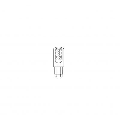 LED PIN40 CL 4,2W 840 230V G9 LEDVANCE (4058075432420)