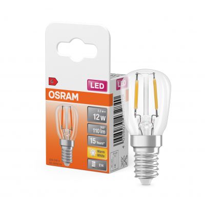 LED T26 10 CL 2,2W 827 230V FIL E14 LEDVANCE (4058075432840)
