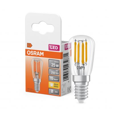 LED T26 25 CL 2,8W 827 230V FIL E14 LEDVANCE (4058075432871)