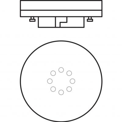 LED STAR Spot GX53 FR 40 non-dim 4,9W 827 GX53 LEDVANCE (4058075433441)