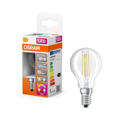 LED STAR+ CL P Act&RelFIL 40 non-dim 5W 827 E14 LAMPA LED LEDVANCE (4058075434745)