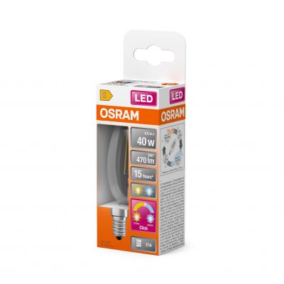 LED STAR+ CL B Act&RelFIL 40 non-dim 5W 827 E14 LAMPA LED LEDVANCE (4058075434783)