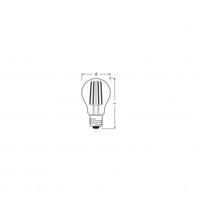 Osram żarówka LED 3 stopniowe ściemnianie 6.5W LEDVANCE (4058075436787)