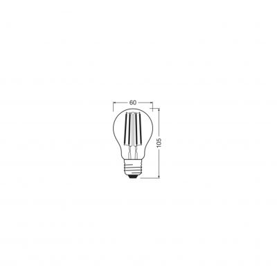 Osram żarówka LED 3 stopniowe ściemnianie 6.5W LEDVANCE (4058075436787)