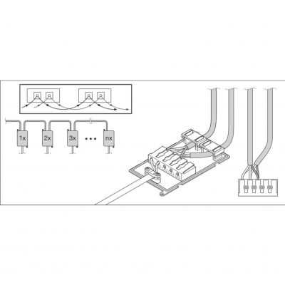CONNECTOR BOX 5POLE L N 4X LEDVANCE (4058075473010)