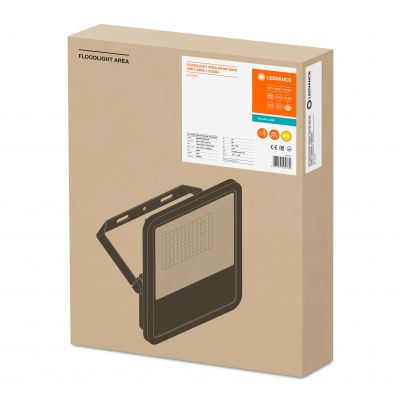 FLOOD LED AREA 72W 830 ASYM 48X92 BK LEDV NAŚWIETLACZ FLOODLIGHT LEDVANCE (4058075539730)