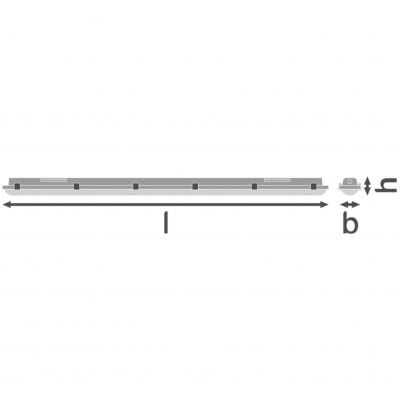 DP 1200 32W 865 IP65 GY LEDVANCE (4058075541122)