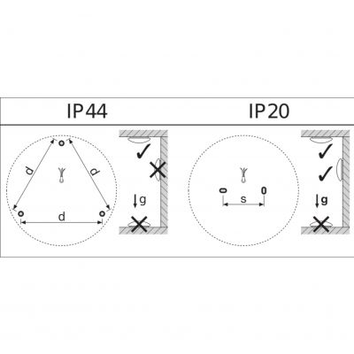 SURFACE CIRCULAR 400 24 W 4000 K IP44 WT LEDVANCE (4058075618046)