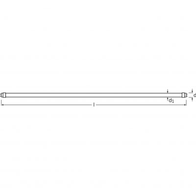 Świetlówka LED G13 18W 2300lm CCT 1,2m T8 LEDTUBE SMART+ WIFI 4058075626232 LEDVANCE (4058075626232)