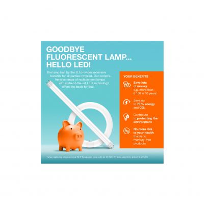 Świetlówka LED G13 18W 2300lm CCT 1,2m T8 LEDTUBE SMART+ WIFI 4058075626232 LEDVANCE (4058075626232)