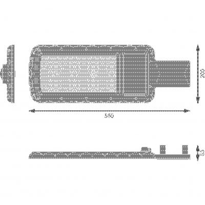 Oprawa uliczna LED URBAN LITE XL 150W 865 IP65 GY 4058075678316 LEDVANCE (4058075678316)
