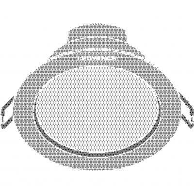 DL IP44 DN 90 4W 840 WT LEDVANCE (4058075702882)