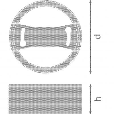 Ramka do oprawy LED DOWNLIGHT IP44 FRAME DN 115 WT 4058075709904 LEDVANCE (4058075709904)