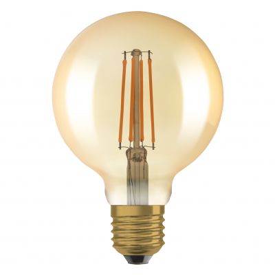 Żarówka LED 2szt. dekoracyjna kula E27 6,5W 725lm 2400K ciepła biel ściemnialna Vintage OSRAM (4058075754737)