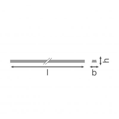 Oprawa TRUSYS FLEX P RAIL 1500 8P END WT LEDVANCE (4058075781719)