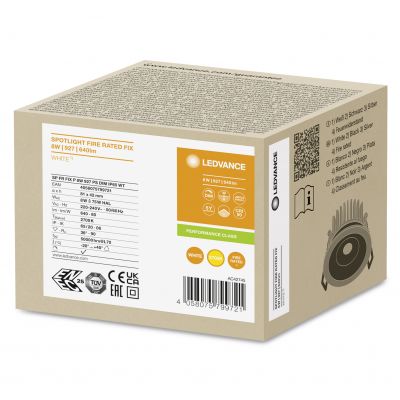 SP FP FIX P 8W 927 PS DIM IP65 WT LEDVANCE (4058075799721)