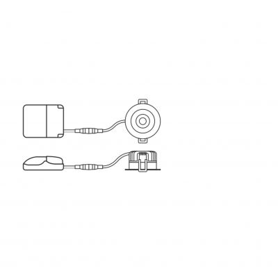 SP FP FIX P 8W 927 PS DIM IP65 WT LEDVANCE (4058075799721)