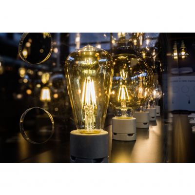 Żarówka LED 6,5W/824 E27 Vintage 1906 LED dim CL GLOBE125 FIL GOLD 51 dim 4058075808997 LEDVANCE (4058075808997)