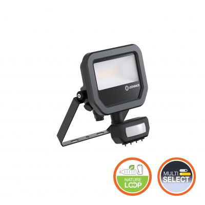 Naświetlacz LED z czujnikiem ruchu FLOODLIGHT sensor PFM G4 6W8W IP65 4000K 145lm/W czarny LEDVANCE (4099854306808)