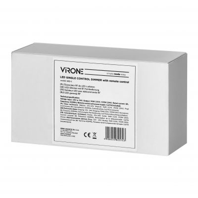 Ściemniacz do LED 12-24VDC RF z pilotem WD-1 ORNO (WD-1)